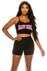 Baby Girl Short Set